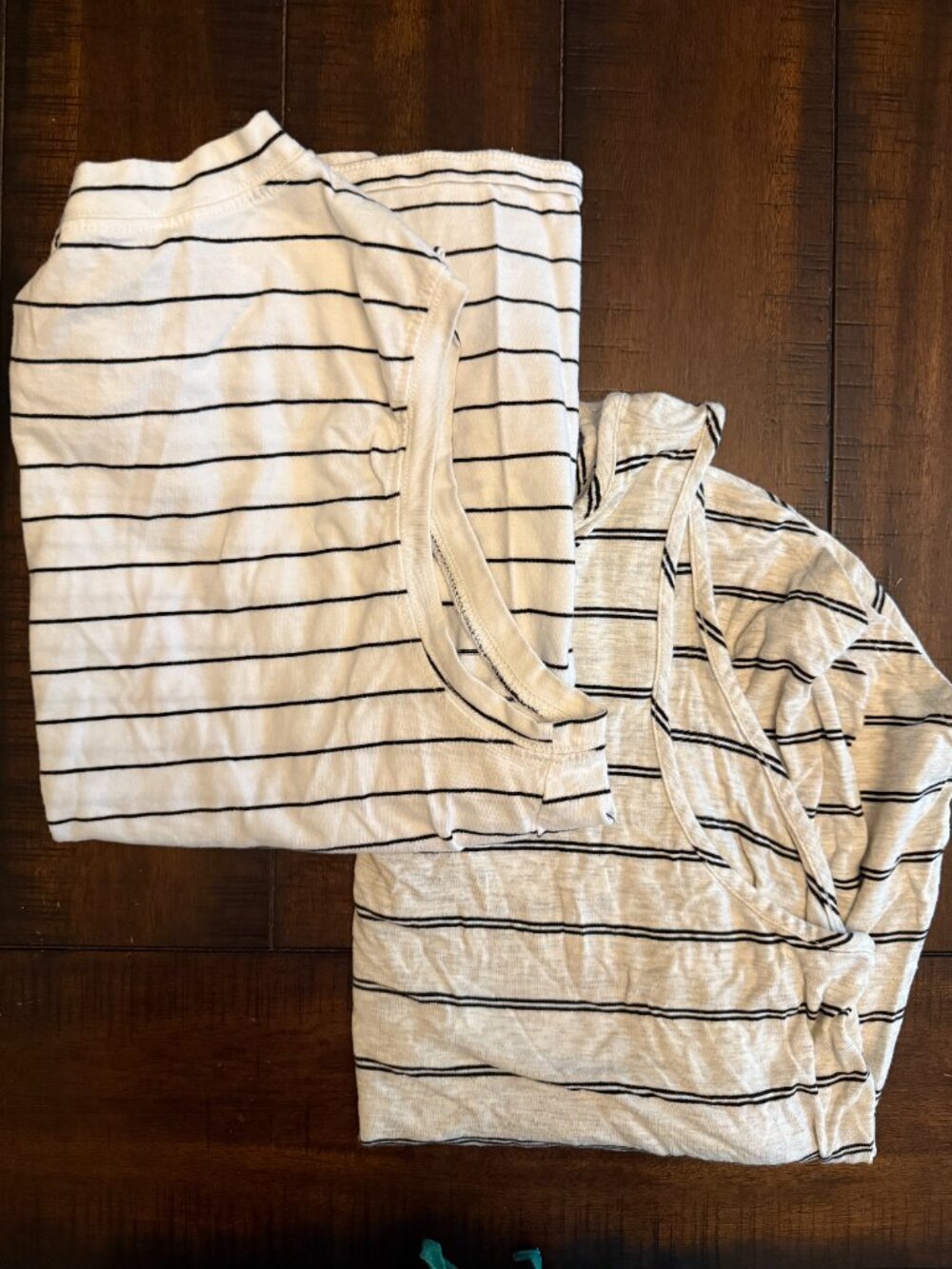 LOT of 2 Striped Tank Tops, size L